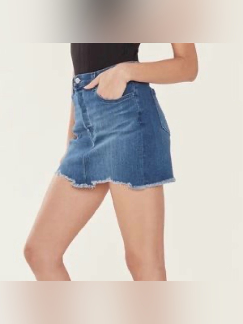 NWT J Brand Bonny Mid-Rise Mini Skirt in Galaxy Wash, size 27